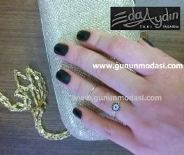 NAZAR BONCUKLU YÜZÜK VE DAÝRE YÜZÜK