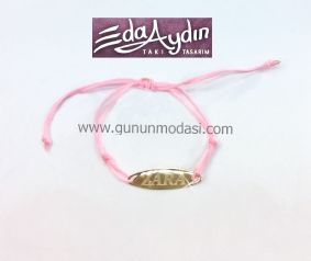 ÝSÝM YAZILI PLAKA ALTIN