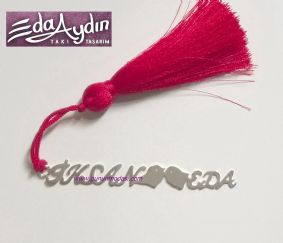 ÝSÝMLÝ KUÞLU KÝTAP AYRACI