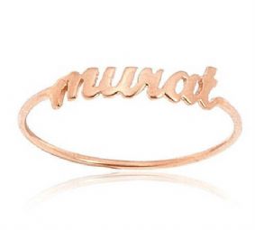 ÝSÝMLÝ YÜZÜK (Model 2)