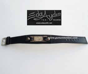 NAZAR DUALI ERKEK BÝLEKLÝK SÝYAH 