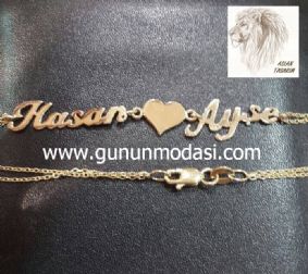 ÝKÝ ÝSÝMLÝ KALPLÝ BÝLEKLÝK