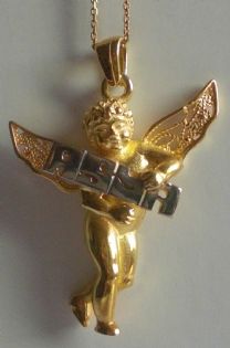 ÝSÝMLÝ MELEK ALTIN KAPLAMA