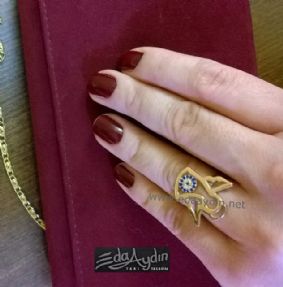 ÞÝRÝN MELEÐÝM YÜZÜK(ALTIN)